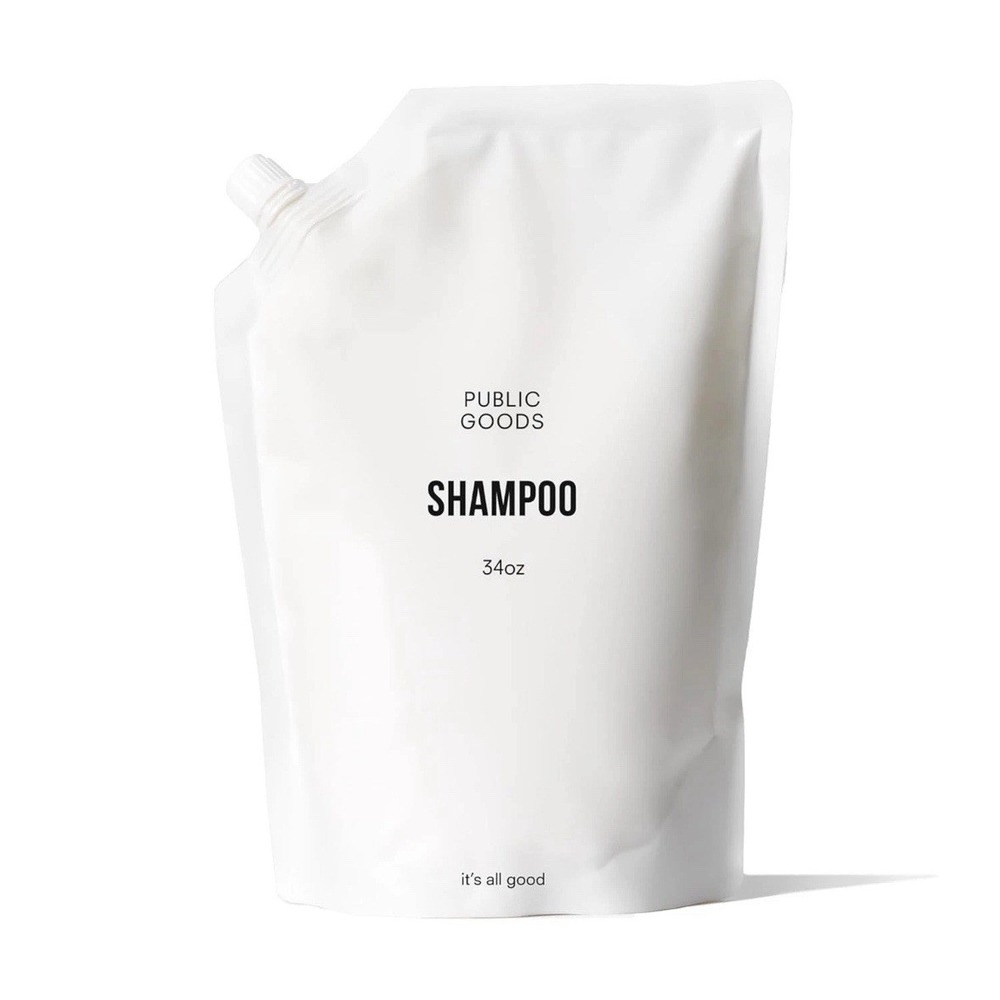 Public Goods Shampoo Refill Women & Men Natural Gentle 34 Fl Oz Vegan